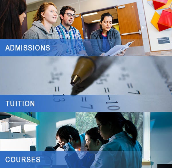Admissions, Tuitions and Courses Image