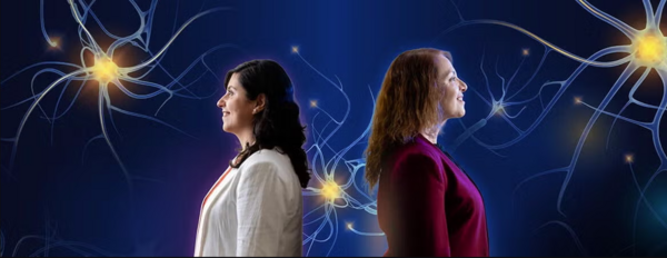 A physician and a biomedical researcher